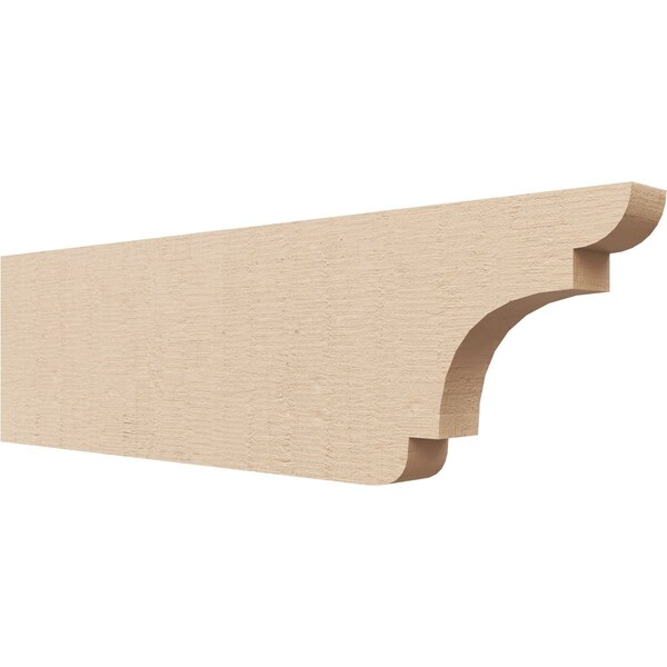 Ekena Millwork 2in. W x 8in. H x 28in. L New Brighton Woodgrain TimberThane Rafter Tail, Primed Tan RFTUR02X08X28NEBRCPR - main